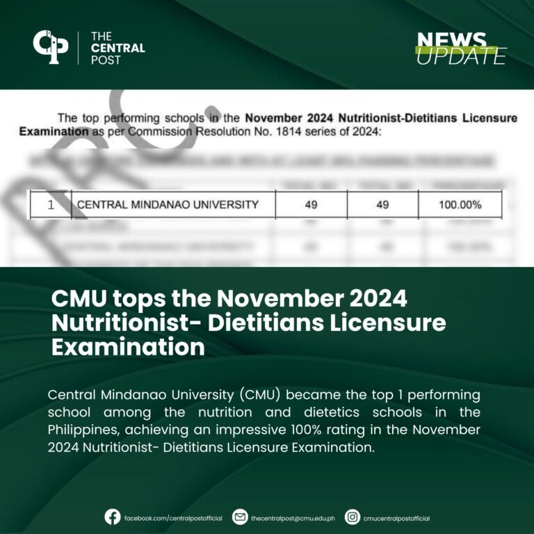 𝗖𝗠𝗨 𝘁𝗼𝗽𝘀 𝘁𝗵𝗲 𝗡𝗼𝘃𝗲𝗺𝗯𝗲𝗿 𝟮𝟬𝟮𝟰 𝗡𝘂𝘁𝗿𝗶𝘁𝗶𝗼𝗻𝗶𝘀𝘁 – 𝗗𝗶𝗲𝘁𝗶𝘁𝗶𝗮𝗻𝘀 𝗟𝗶𝗰𝗲𝗻𝘀𝘂𝗿𝗲 𝗘𝘅𝗮𝗺𝗶𝗻𝗮𝘁𝗶𝗼𝗻