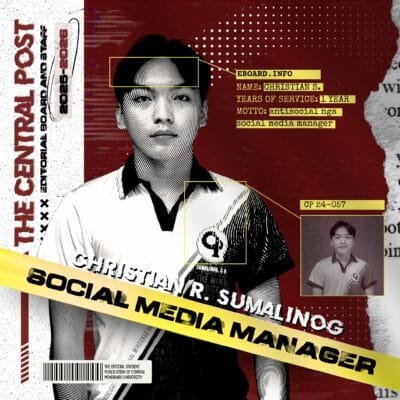 Sumalinog, Christian R.