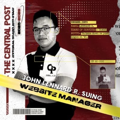 Suing, John Lennard R.