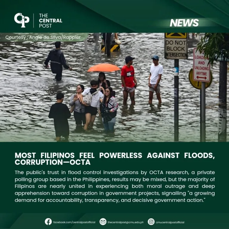 Most Filipinos feel powerless against floods, corruption—OCTA